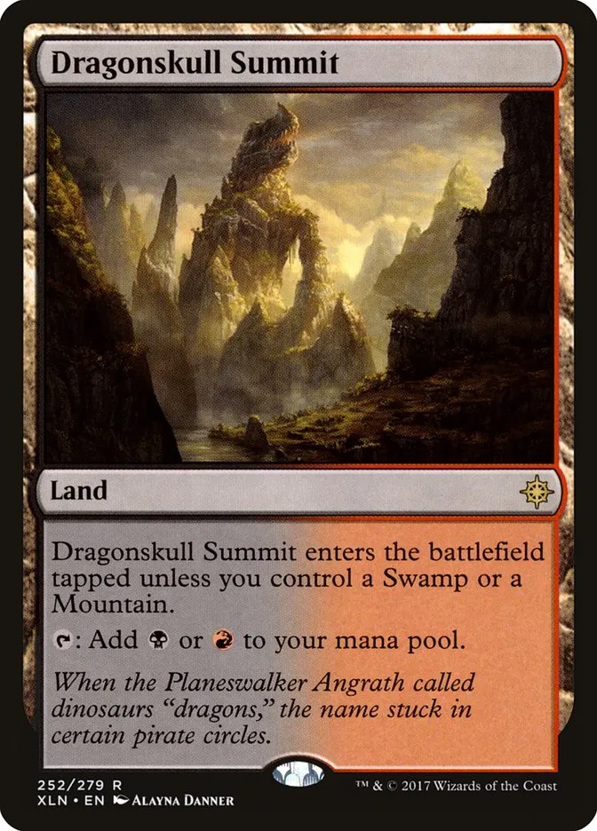 2017 Ixalan Dragonskull Summit rare #252 rare card image