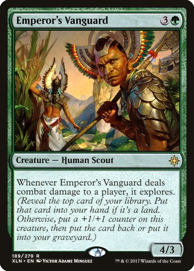 2017 Ixalan Emperor's Vanguard rare #189 rare card image