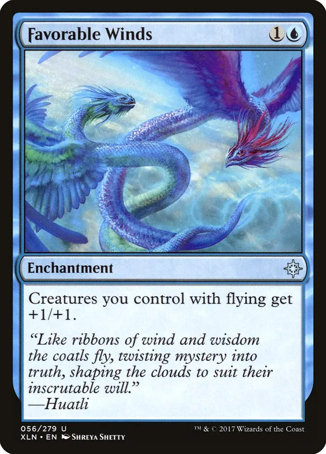 2017 Ixalan Favorable Winds uncommon #56 uncommon card image