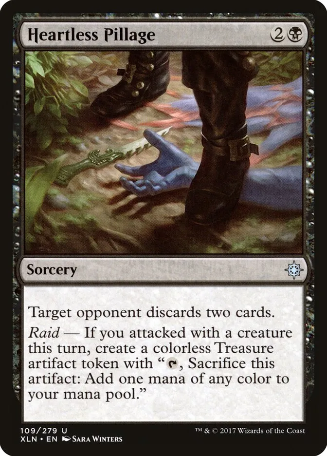 2017 Ixalan Heartless Pillage uncommon #109 uncommon card image
