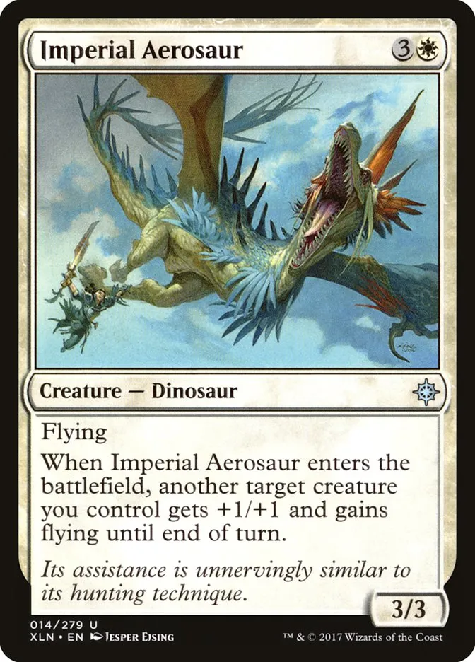 2017 Ixalan Imperial Aerosaur uncommon #14 uncommon card image