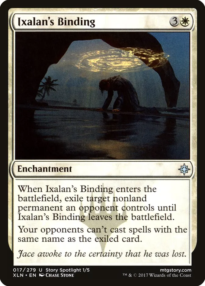 2017 Ixalan Ixalan's Binding uncommon #17 uncommon card image