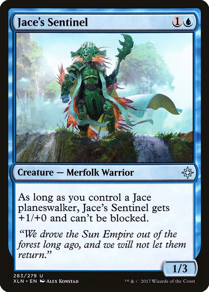 2017 Ixalan Jace's Sentinel uncommon #283 uncommon card image