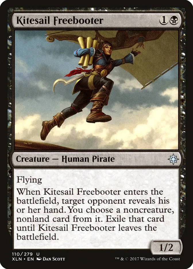 2017 Ixalan Kitesail Freebooter [Foil] uncommon #110 uncommon card image