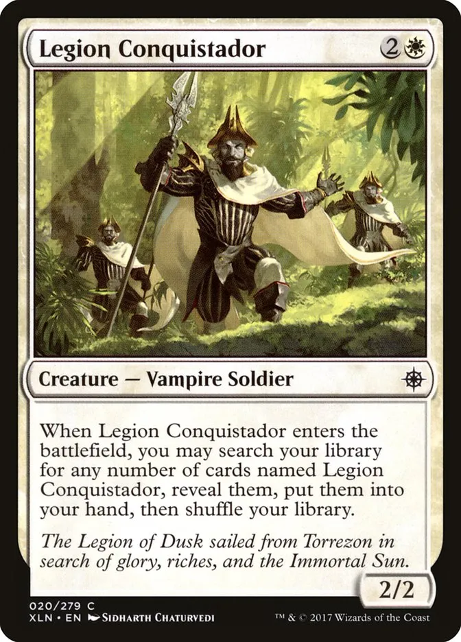 2017 Ixalan Legion Conquistador #20 common card image