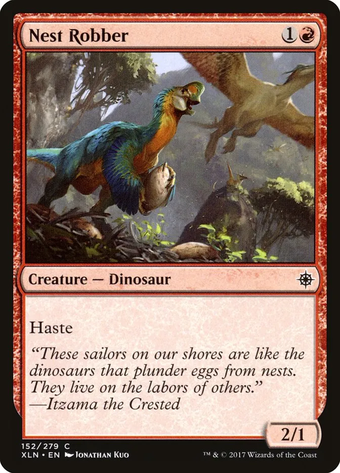 2017 Ixalan Nest Robber common #152 common card image