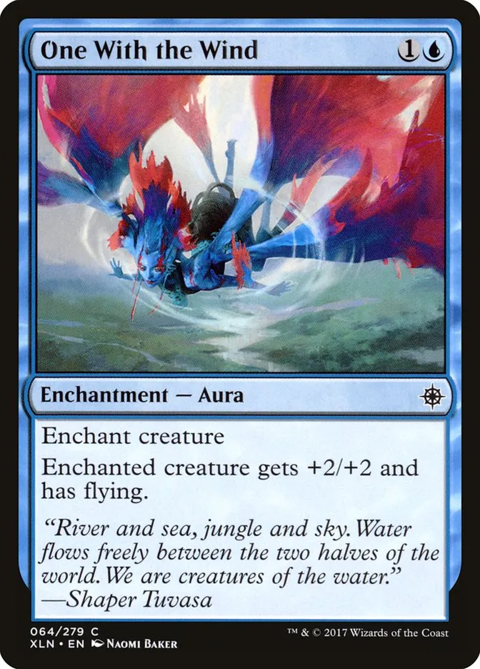 2017 Ixalan One With the Wind common #64 common card image