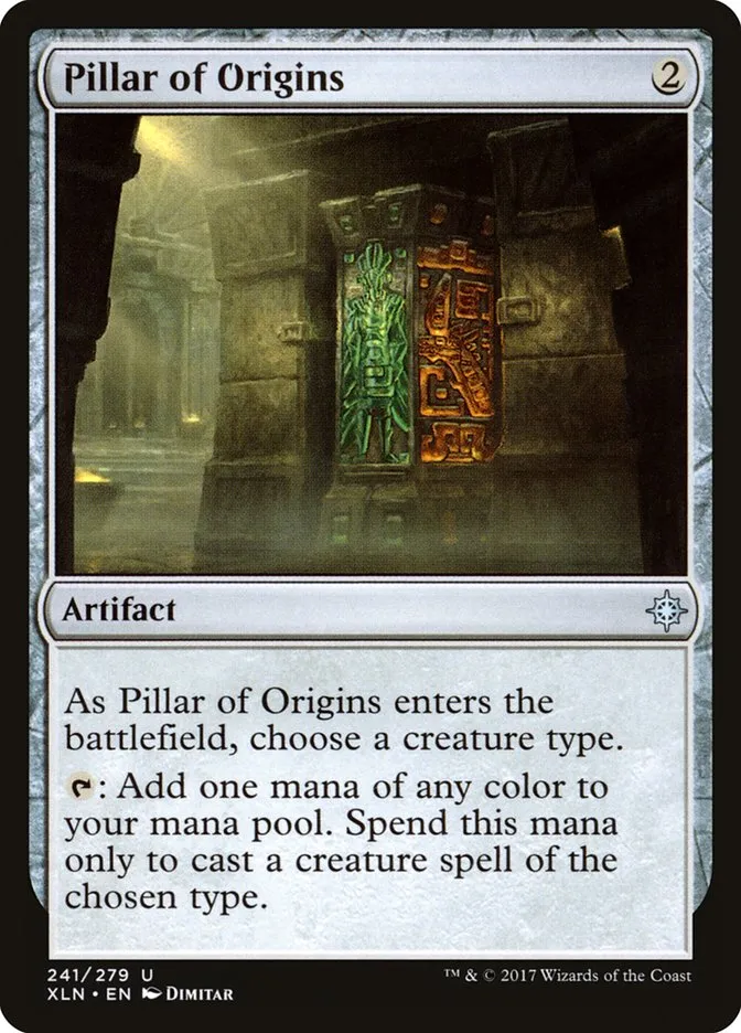 2017 Ixalan Pillar of Origins #241 uncommon card image