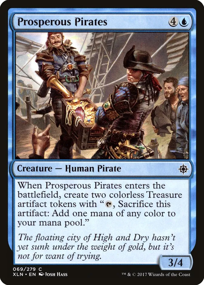 2017 Ixalan Prosperous Pirates common #69 common card image