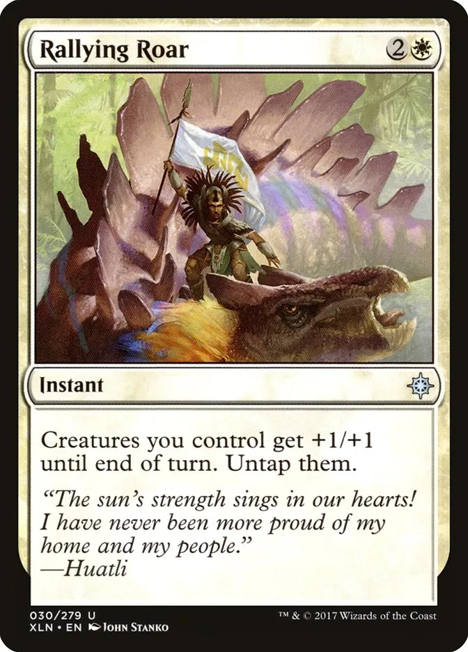 2017 Ixalan Rallying Roar [Foil] uncommon #30 uncommon card image