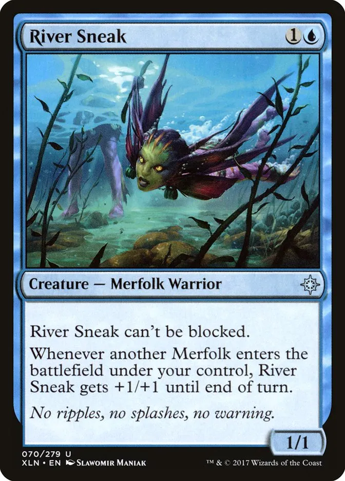 2017 Ixalan River Sneak uncommon #70 uncommon card image
