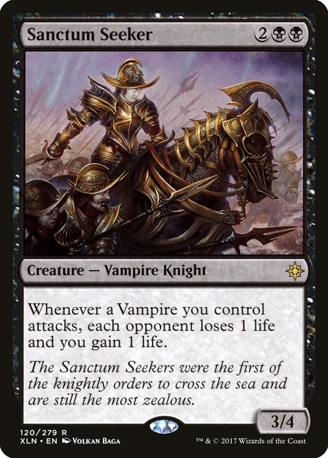 2017 Ixalan Sanctum Seeker [Prerelease] rare #120 rare card image