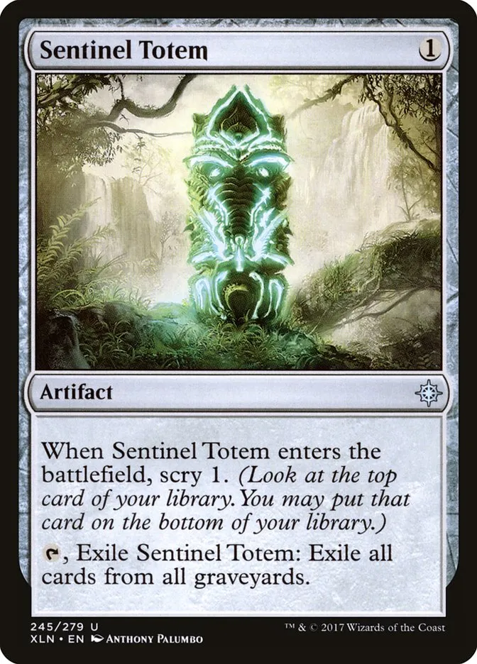 2017 Ixalan Sentinel Totem uncommon #245 uncommon card image