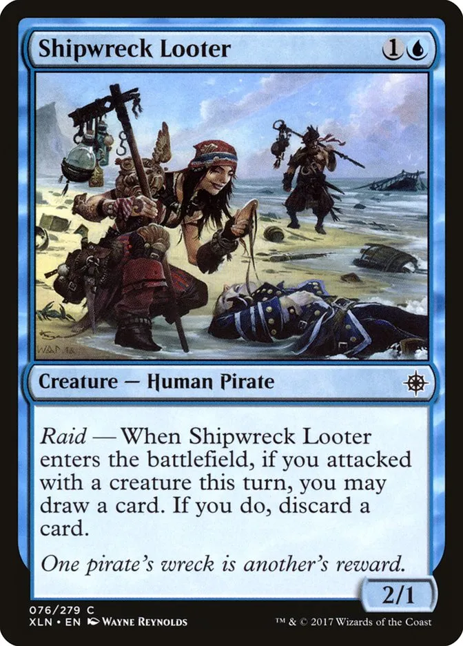 2017 Ixalan Shipwreck Looter common #76 common card image