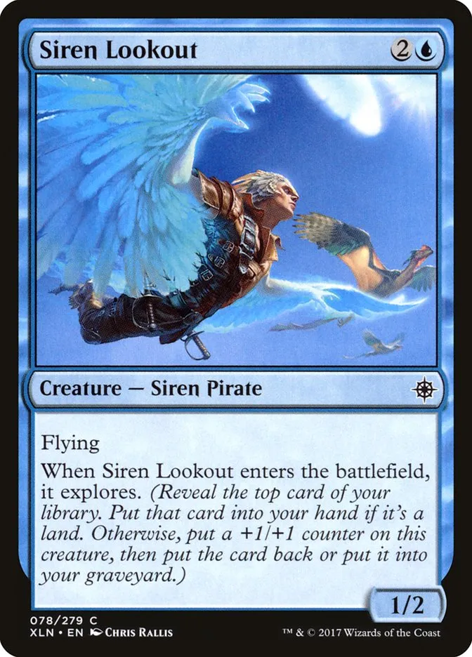 2017 Ixalan Siren Lookout common #78 common card image