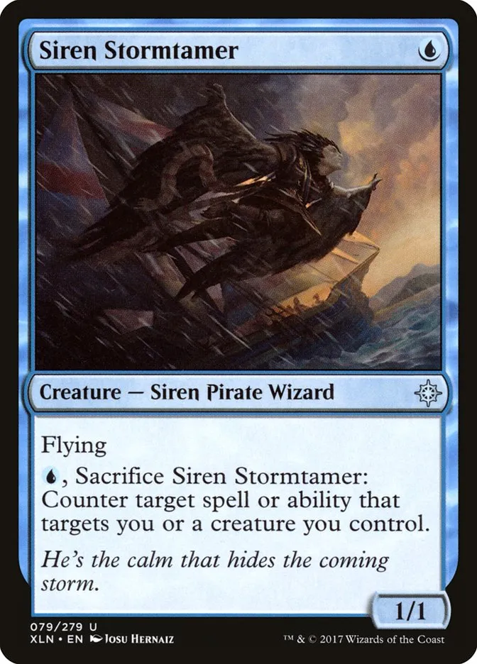 2017 Ixalan Siren Stormtamer uncommon #79 uncommon card image