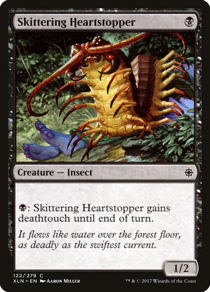 2017 Ixalan Skittering Heartstopper #122 common card image