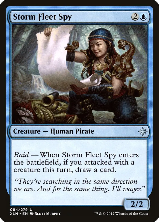 2017 Ixalan Storm Fleet Spy uncommon #84 uncommon card image