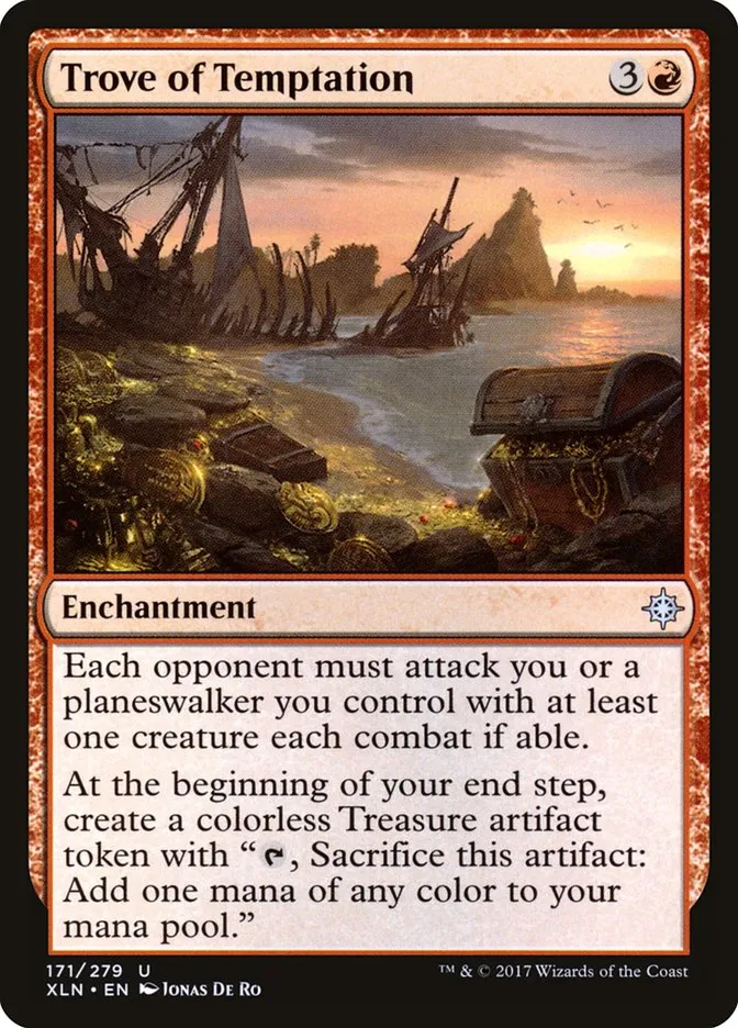 2017 Ixalan Trove of Temptation #171 uncommon card image