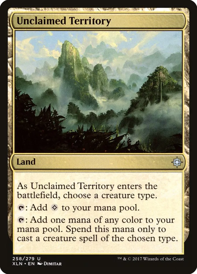 2017 Ixalan Unclaimed Territory uncommon #258 uncommon card image