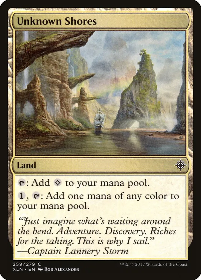 2017 Ixalan Unknown Shores common #259 common card image