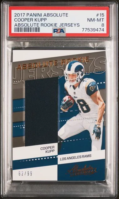 2017 Panini Absolute Cooper Kupp Absolute Jerseys #15 card image