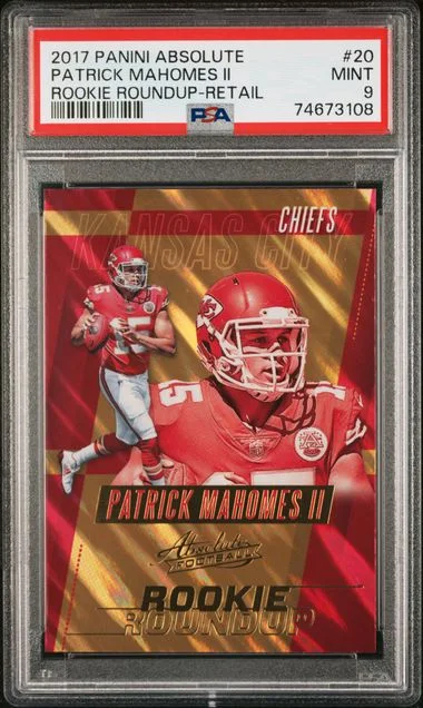 2017 Panini Absolute Patrick Mahomes II Roundup #20 card image