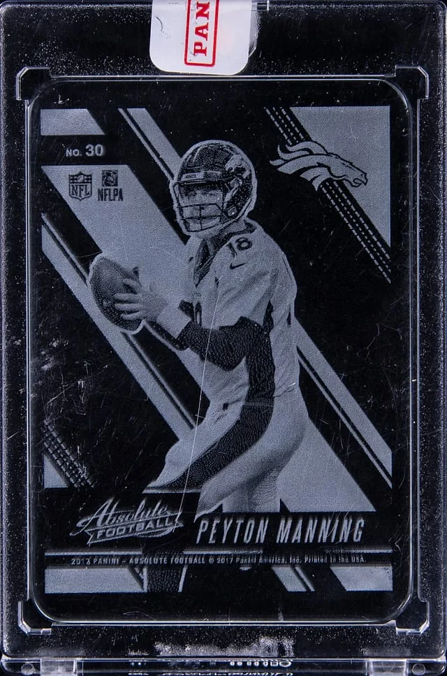 2017 Panini Absolute Peyton Manning - Panini Encased Glass #30 card image