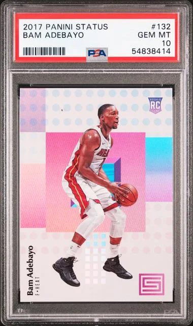 2017 Panini Bam Adebayo Status #132 card image