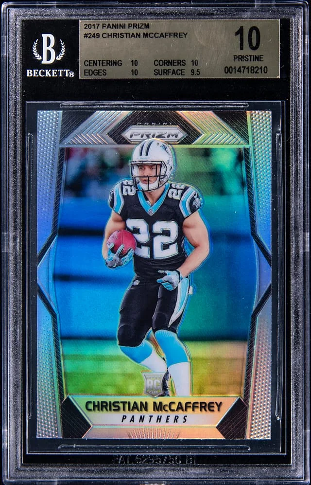 2017 Panini Christian McCaffrey Prim #249 card image