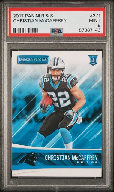 2017 Panini Christian McCaffrey Rookies & Stars #271 card image