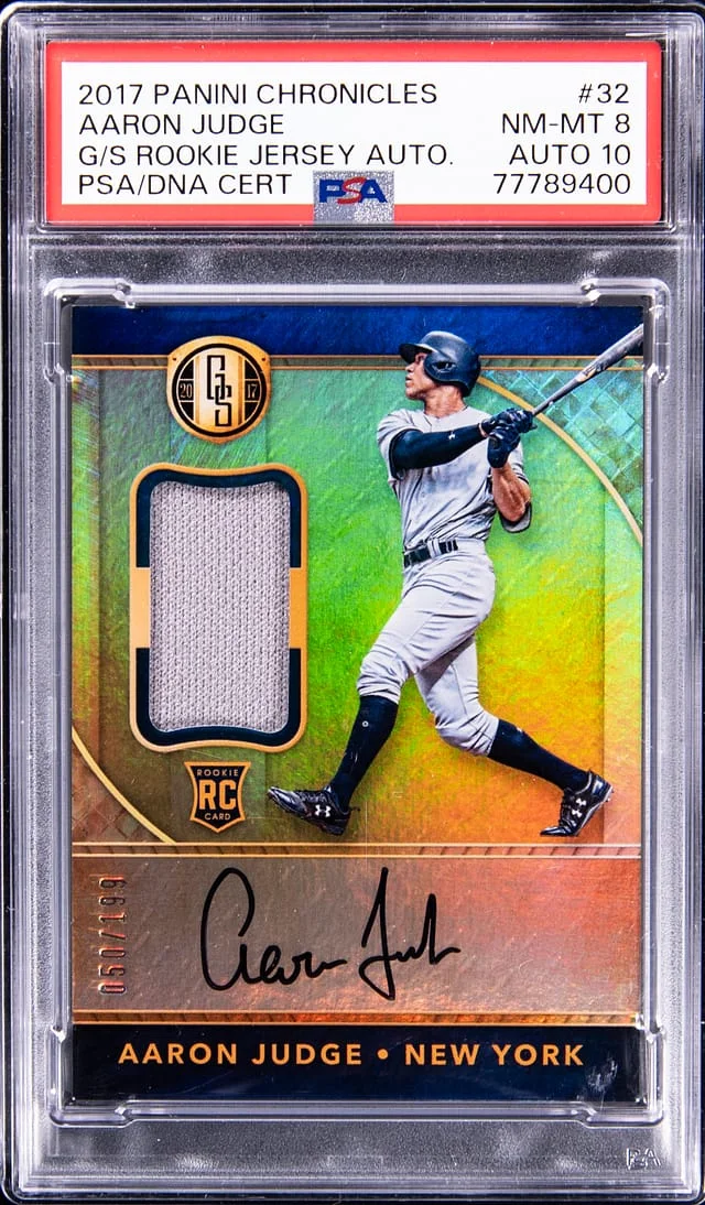 2017 Panini Chronicles Aaron Judge #no-number card image