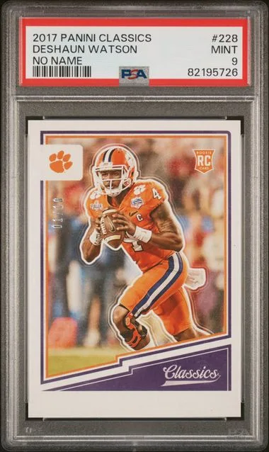 2017 Panini Deshaun Watson Classics Blank Back #228 card image