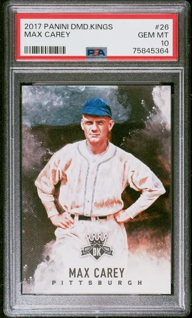 2017 Panini Diamond Kings Max Carey #26 card image
