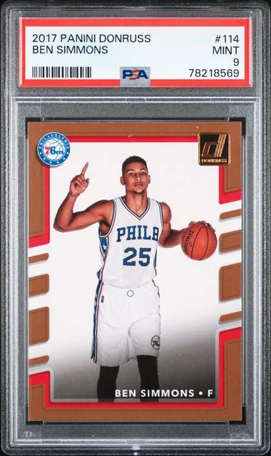 2017 Panini Donruss Ben Simmons #114 card image