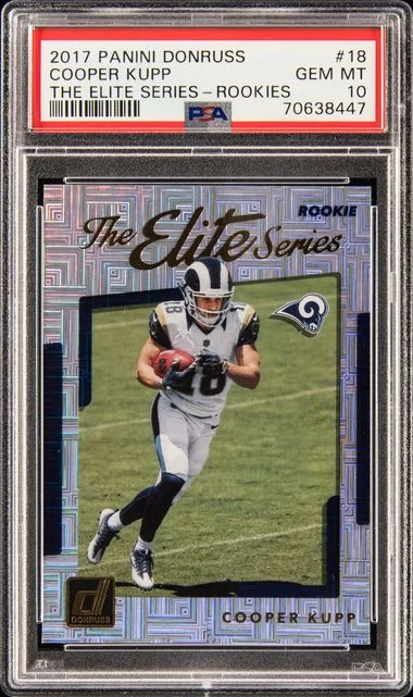 2017 Panini Donruss Cooper Kupp The Elite Series Rookies #18 card image