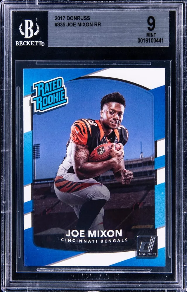 2017 Panini Donruss Joe Mixon #335 card image