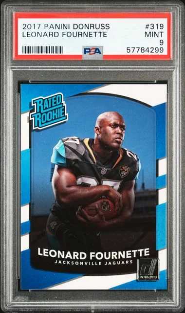 2017 Panini Donruss Leonard Fournette #319 card image