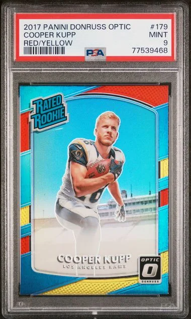 2017 Panini Donruss Optic Cooper Kupp Lime #179 card image