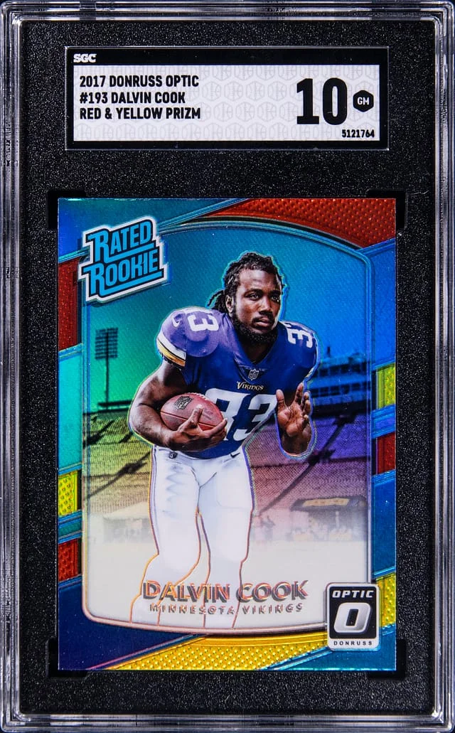 2017 Panini Donruss Optic Dalvin Cook #193 card image