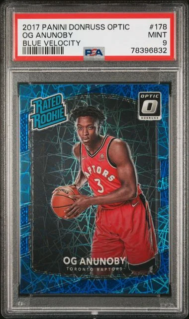 2017 Panini Donruss Optic Og Anunoby #178 card image