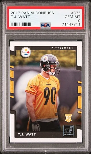 2017 Panini Donruss T.J. Watt #372 card image