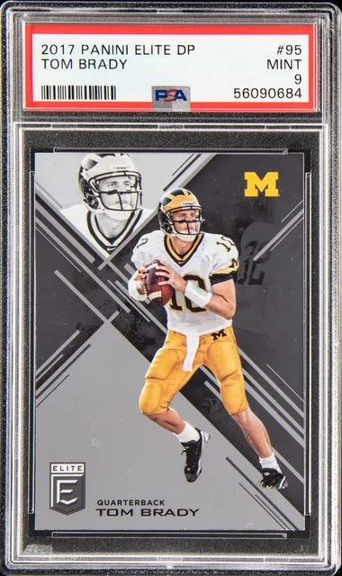 2017 Panini Elite Tom Brady Draft Picks #95 card image