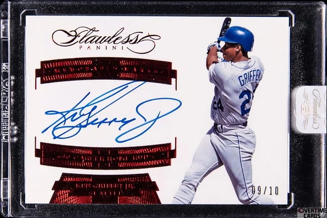 2017 Panini Flawless Ken Griffey Jr. Memorable Marks #MM-JR card image