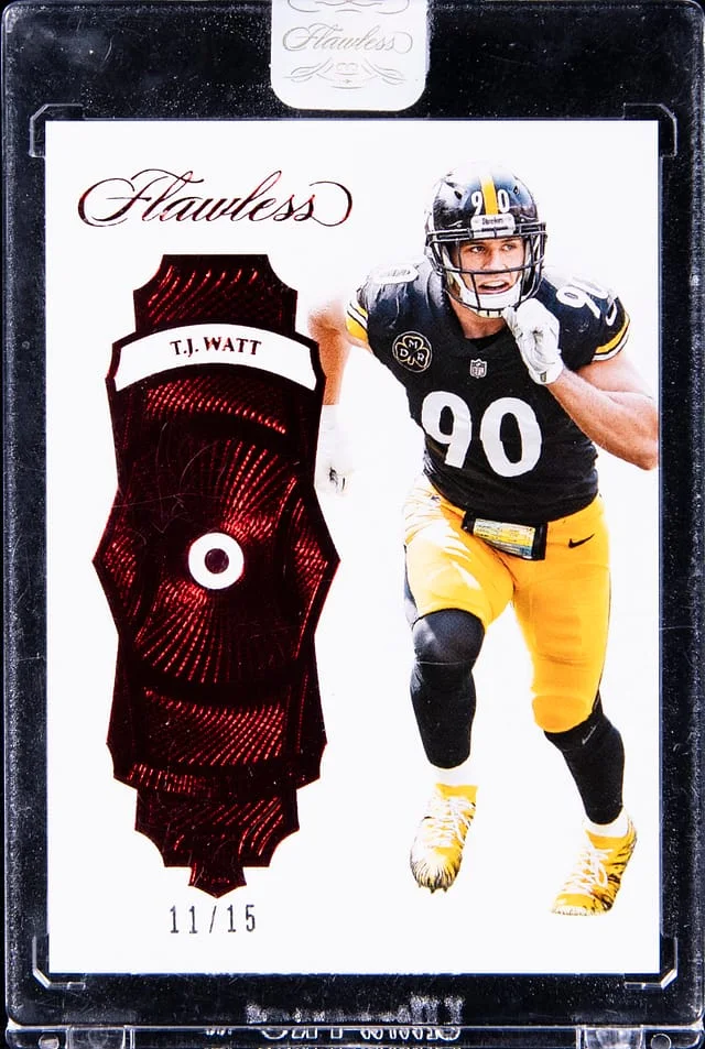 2017 Panini Flawless T.J. Watt #83 card image