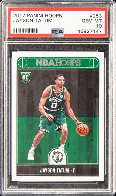 2017 Panini Hoops Jayson Tatum #253 card image