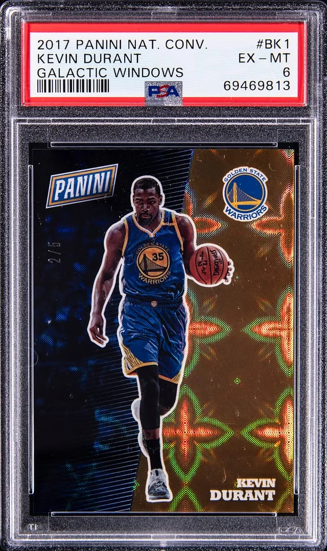 2017 Panini Kevin Durant National Convention Galactic Windows #BK1 card image