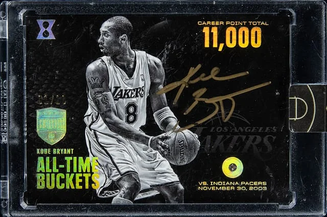 2017 Panini Kobe Bryant Kobe Eminence All-Time Buckets #13 card image
