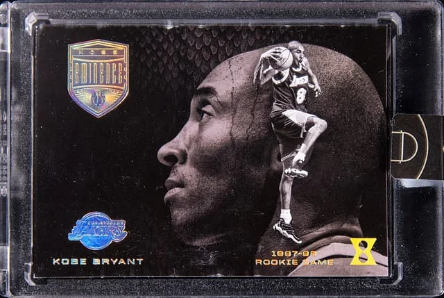 2017 Panini Kobe Bryant Kobe Eminence Five Fold Checklist #16 card image
