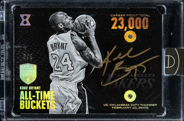 2017 Panini Kobe Bryant Kobe Eminence All-Time Buckets Double Diamond #25 card image